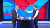 Ümit Özdağ ile Enver Aysever canlı yayında birbirine girdi! ‘Siz çiçek böcek devam edin’