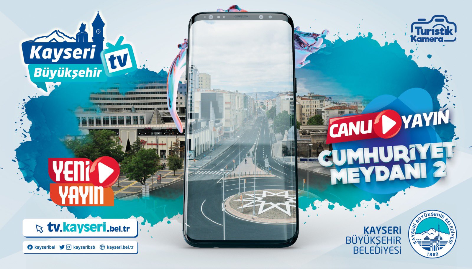 Kayseri’yi dünyaya izleten turistik kamera sayısı arttı