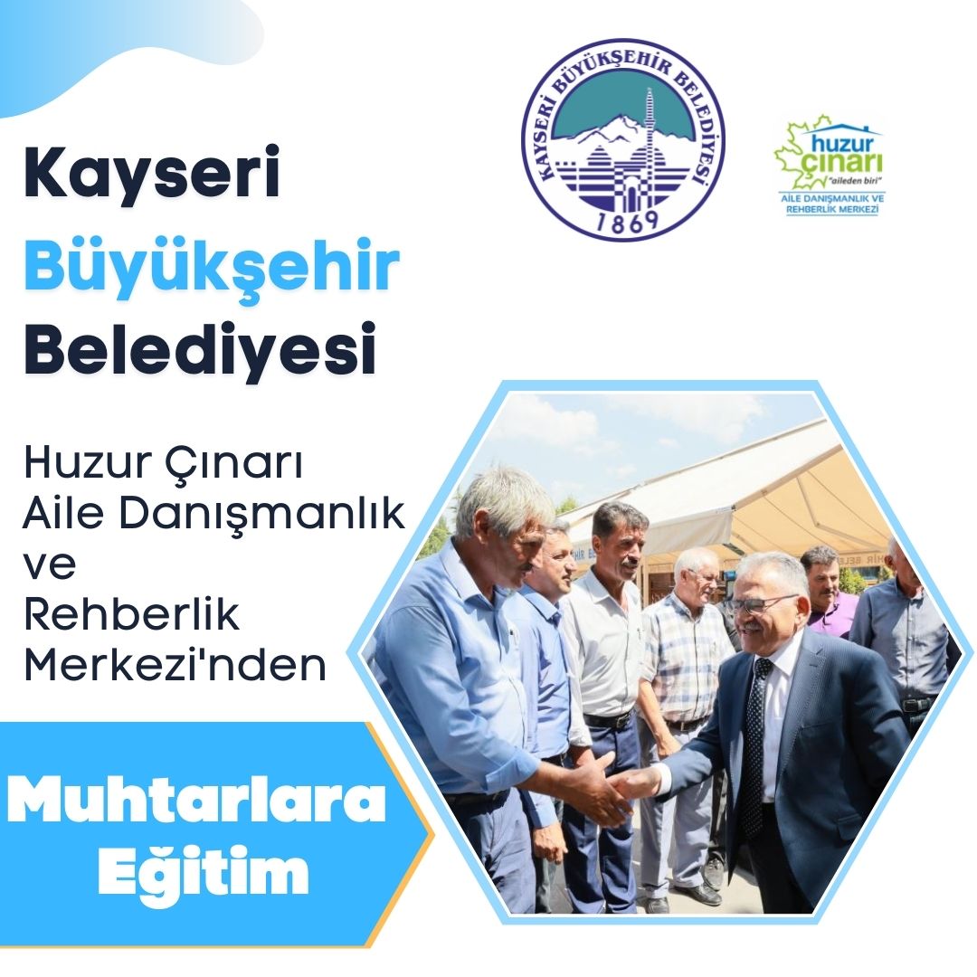 Muhtarlar, ‘stres yönetimi ve zor insanlarla diyalog’ eğitimi alacak