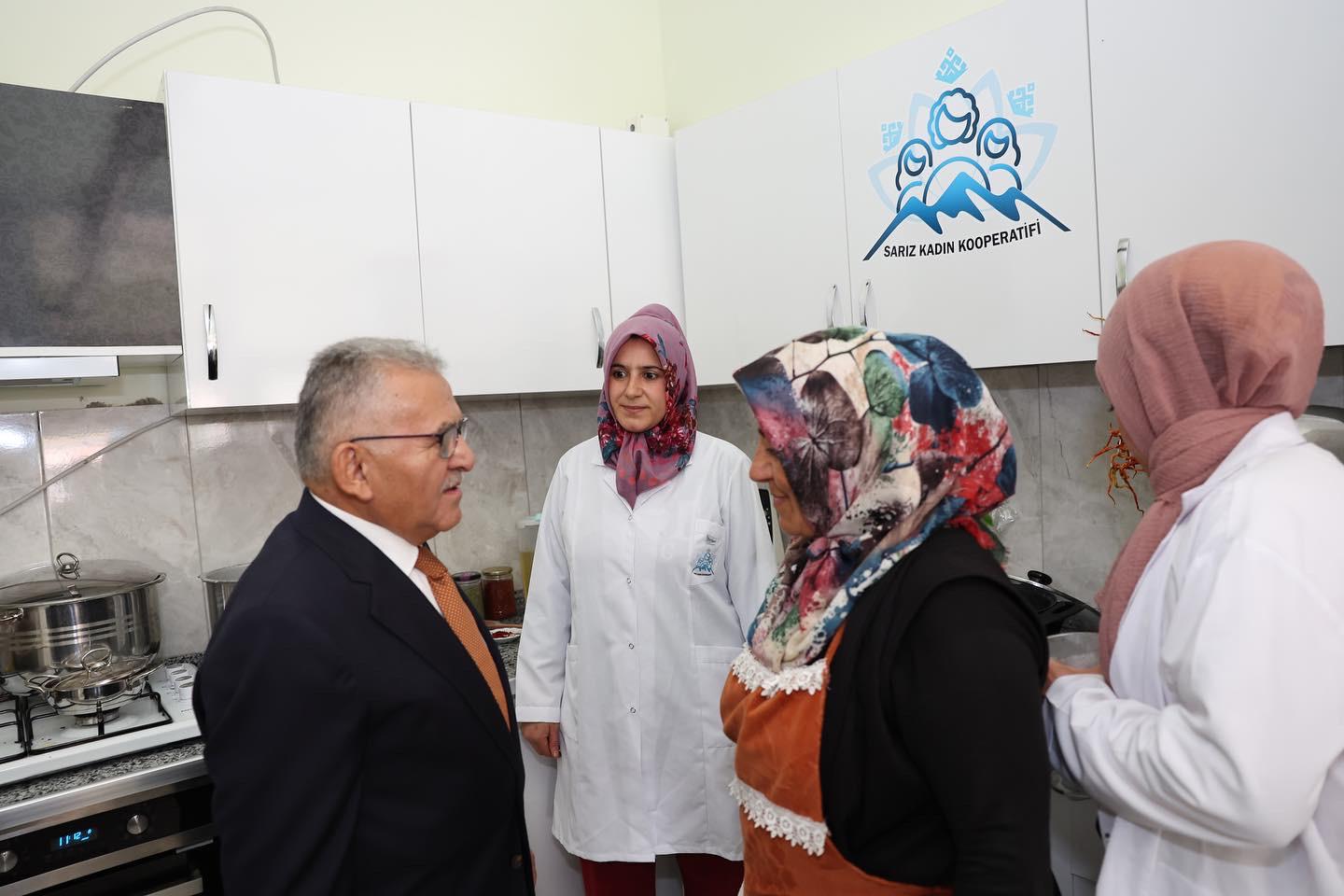 Büyükkılıç: “Kadın istihdamını sağlayan çalışmaları destekliyoruz”