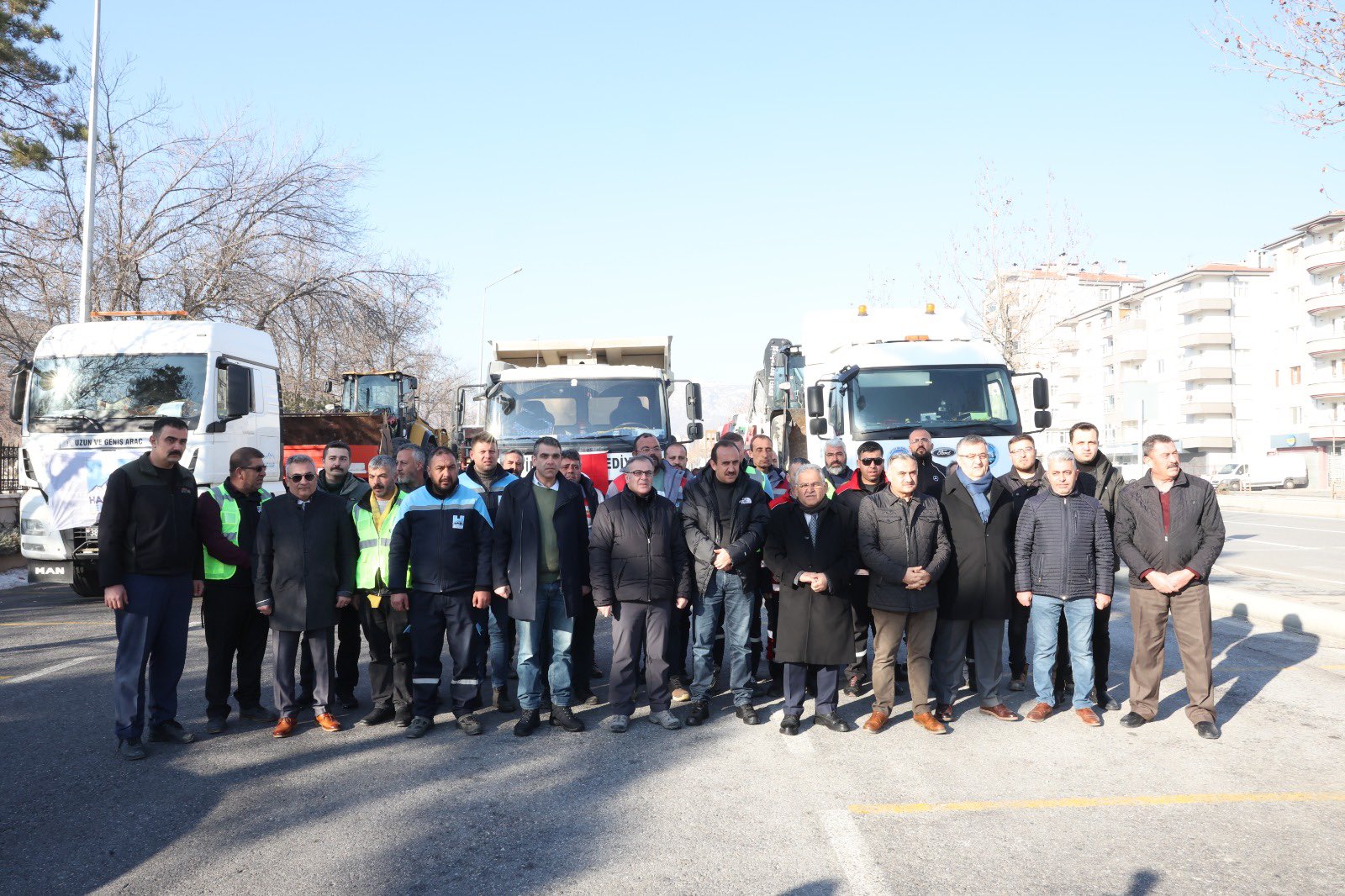 KAYSERİ, BÜYÜKŞEHİR VE İLÇE BELEDİYELERİYLE DEPREM BÖLGESİNDE