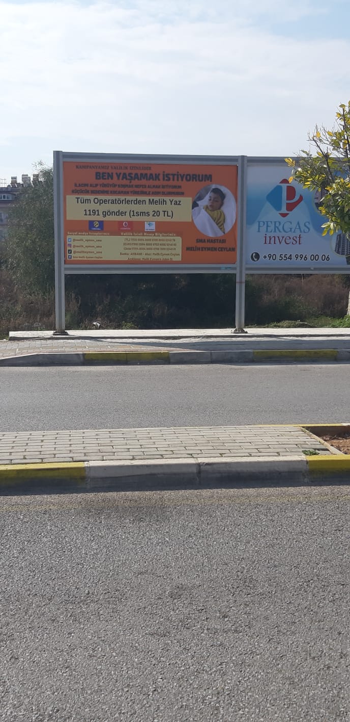 Alanya Belediyesi’nden SMA’lı Melih Eymen’e destek