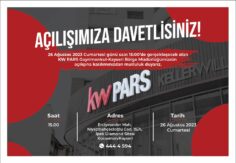 KW PARS GAYRİMENKUL KAYSERİ BÖLGE MÜDÜRLÜĞÜ AÇILIYOR