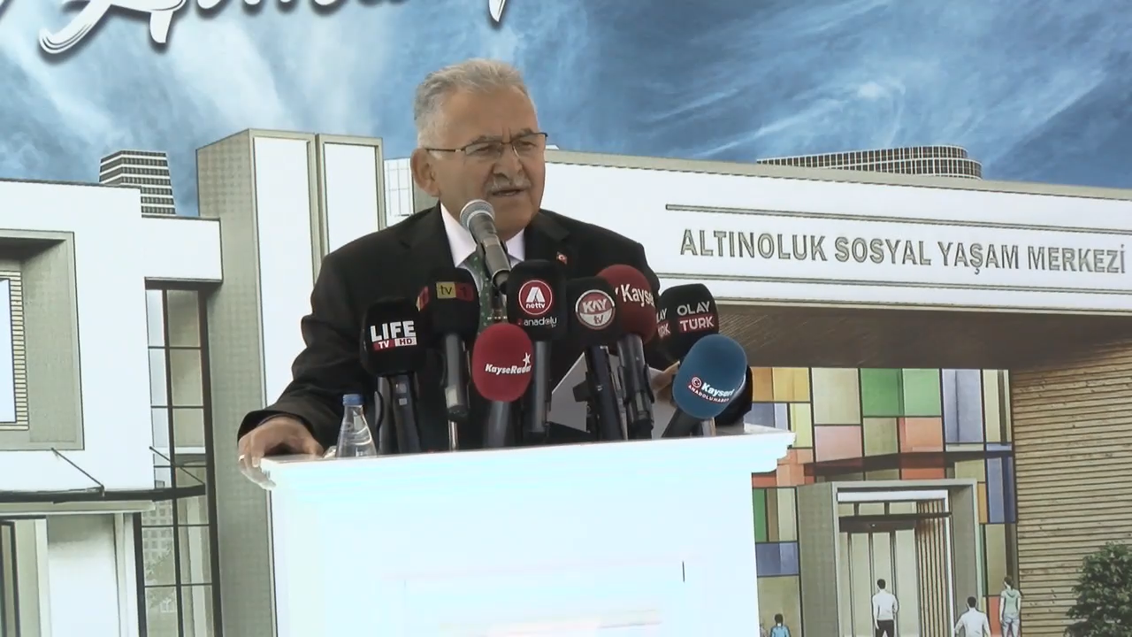 ALTINOLUK SOSYAL YAŞAM MERKEZİ TEMELİ ATILDI