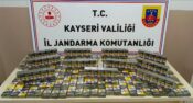520 PAKET KAÇAK SİGARA ELE GEÇİRİLDİ