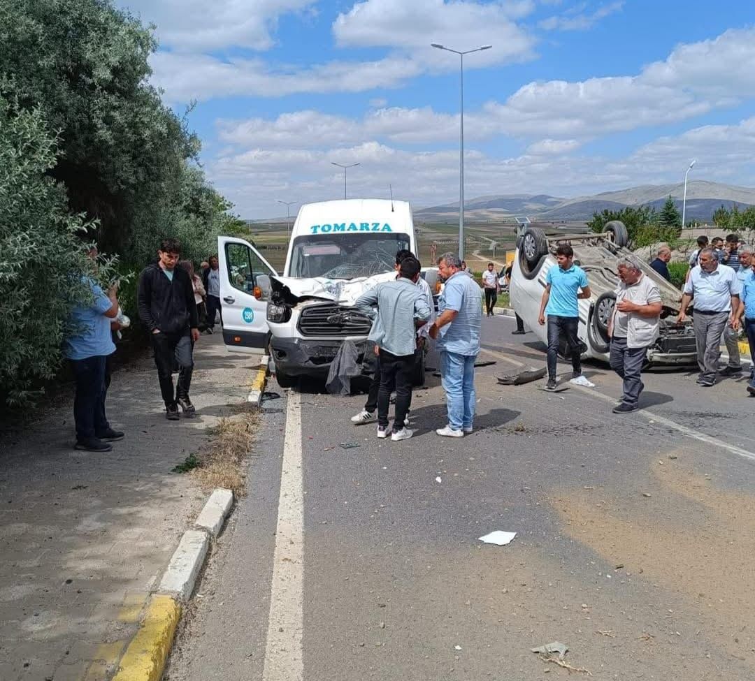 TOMARZA’DA KAZA: 1 YARALI